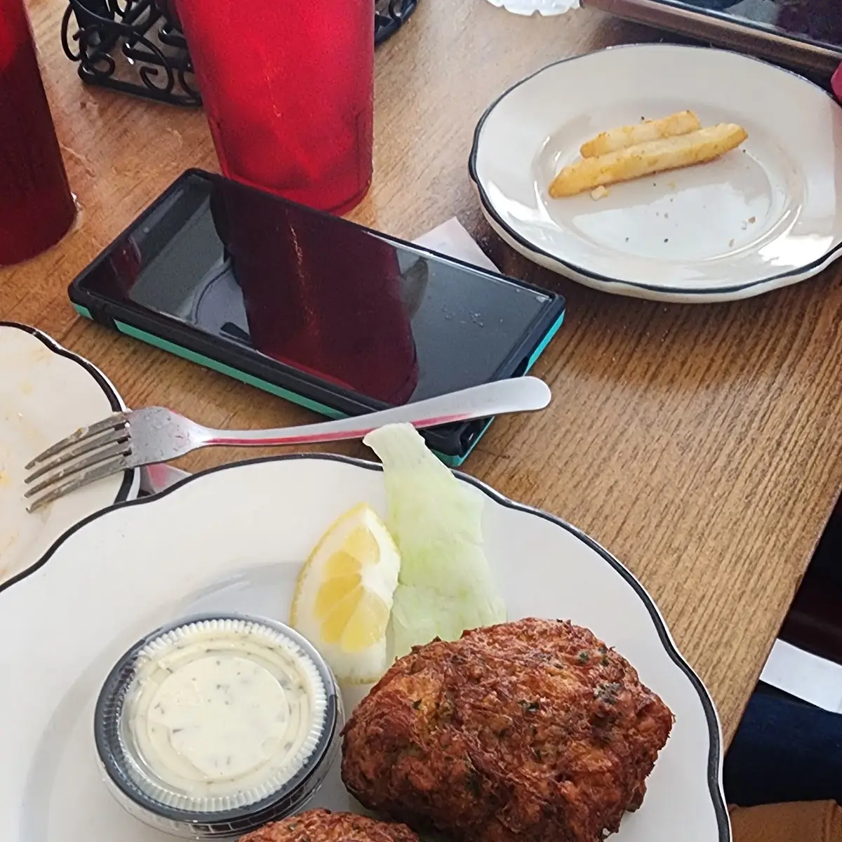 Crab Cake Platter