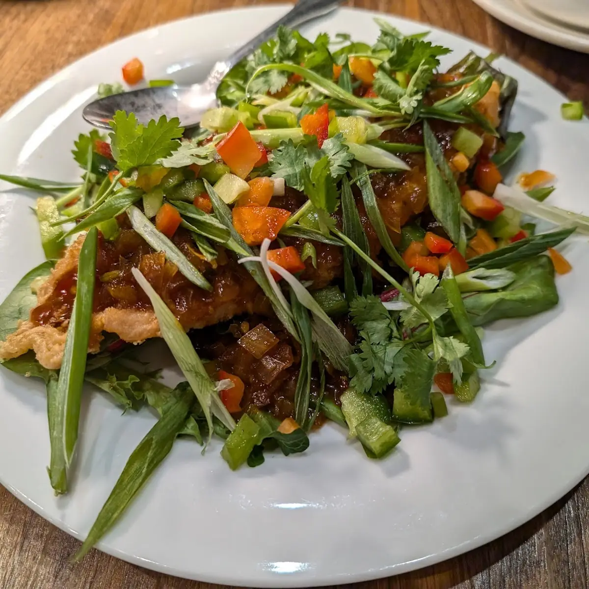 Pla Lad Prik Garlic Chili Fish