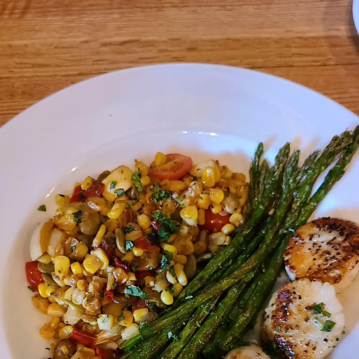 Pan Seared Scallops