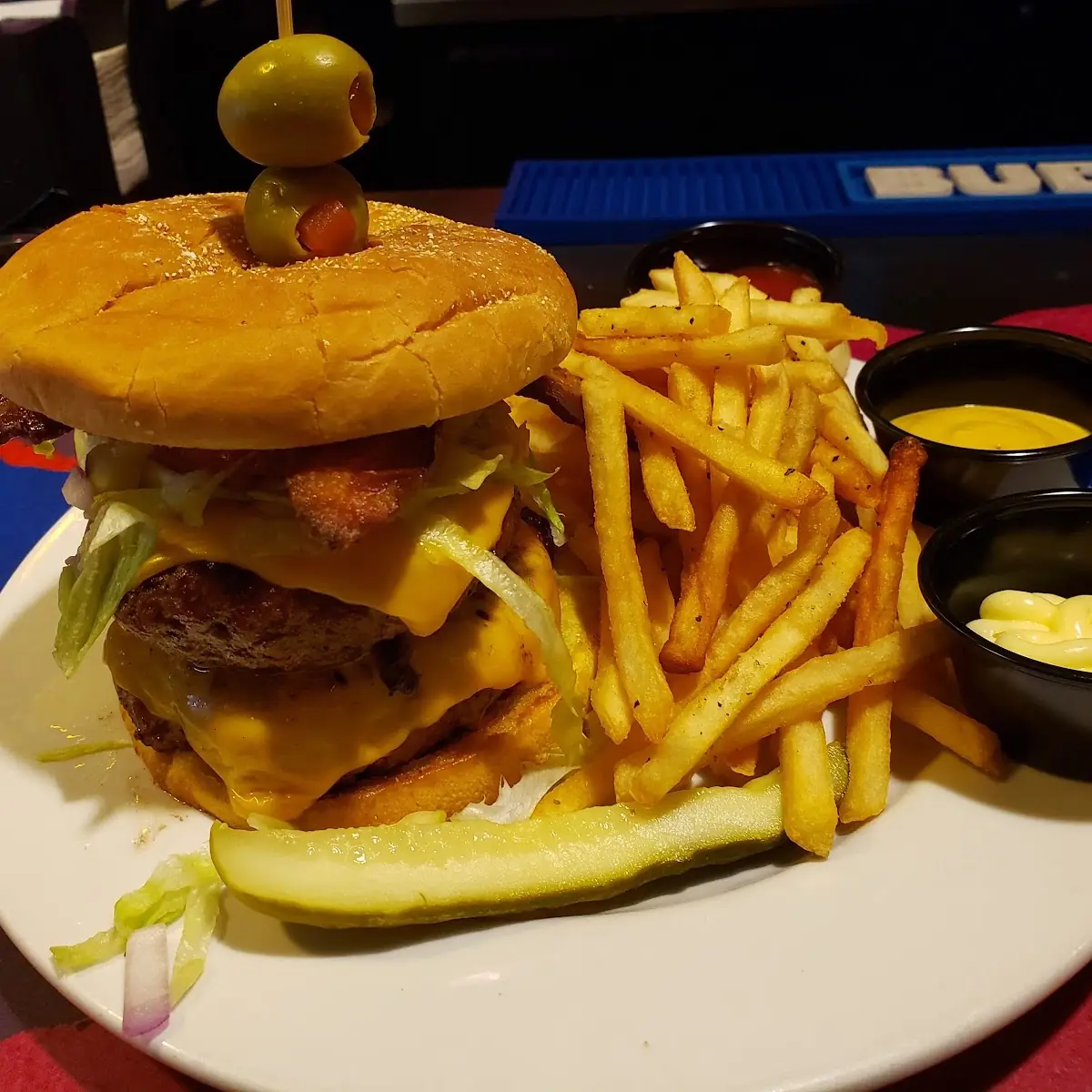 Double Stack Gonzo Burger