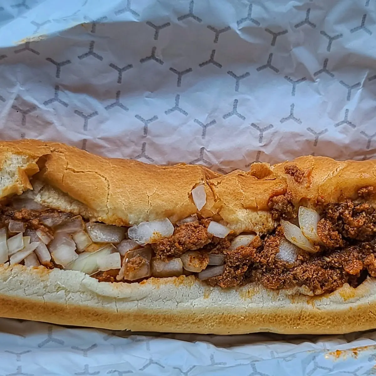 Foot Long Chili Dog