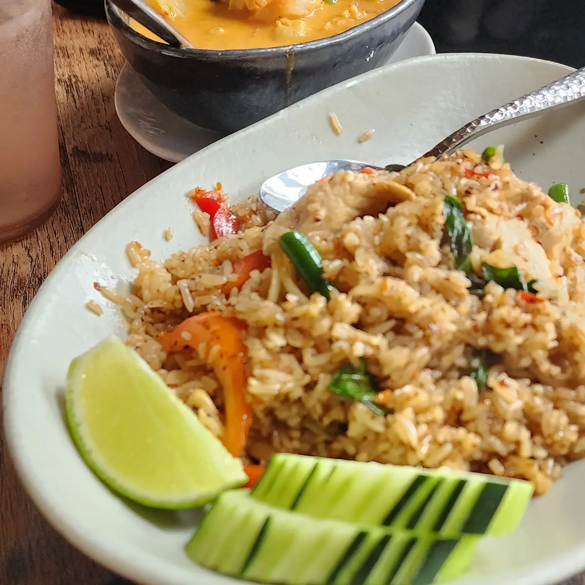 Green Curry Fried Rice