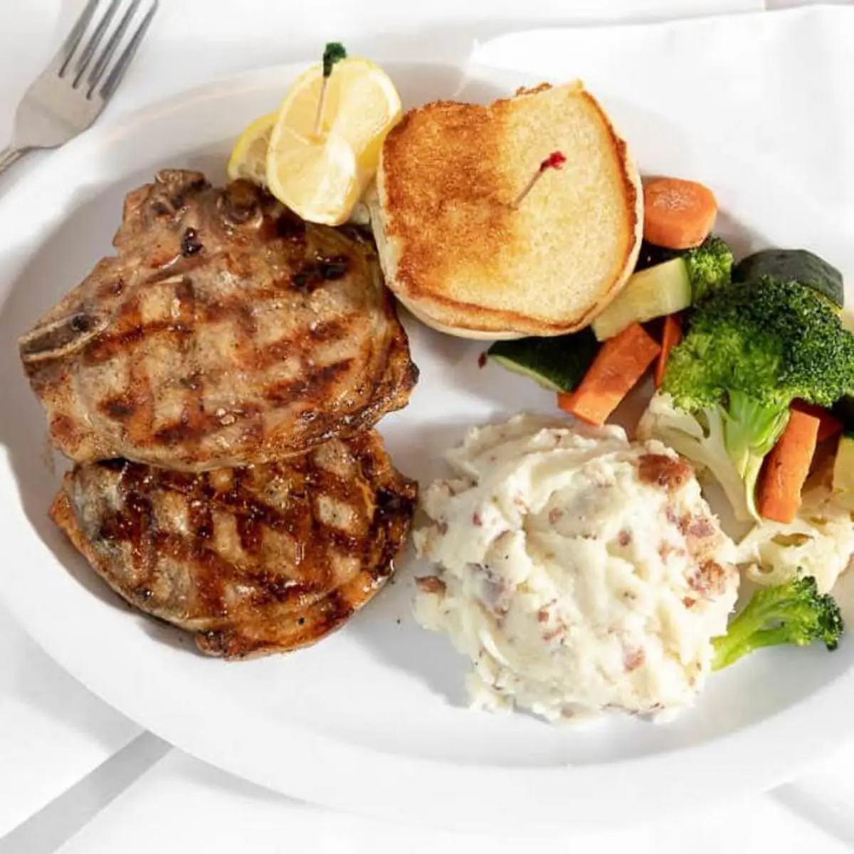 Pork Chops Plate