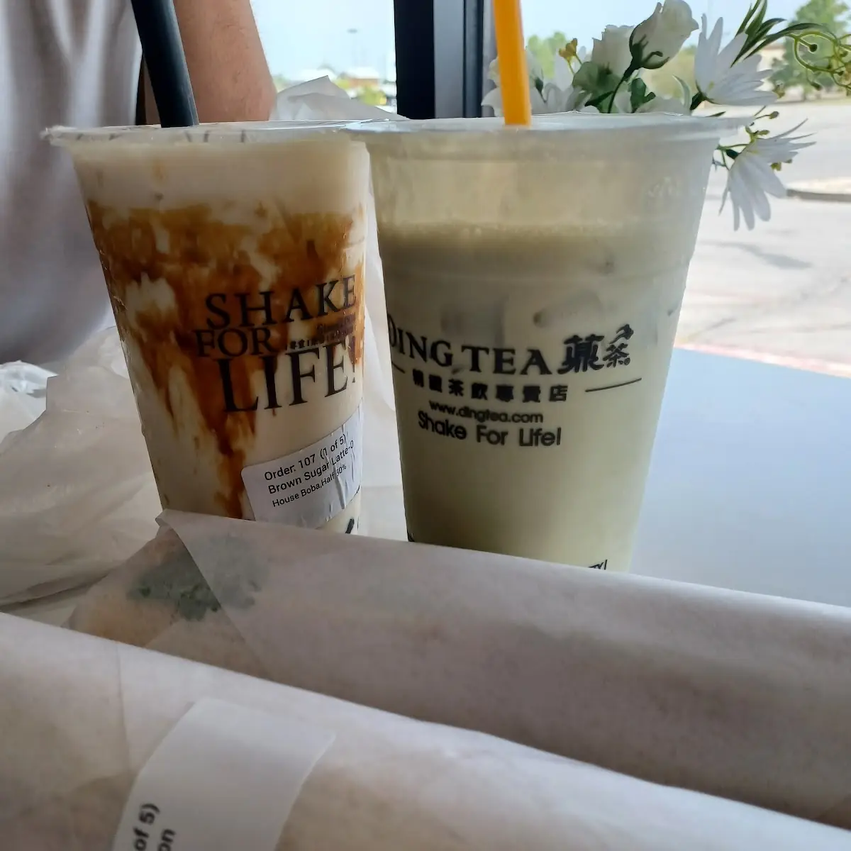 Banh MI and Milk Tea