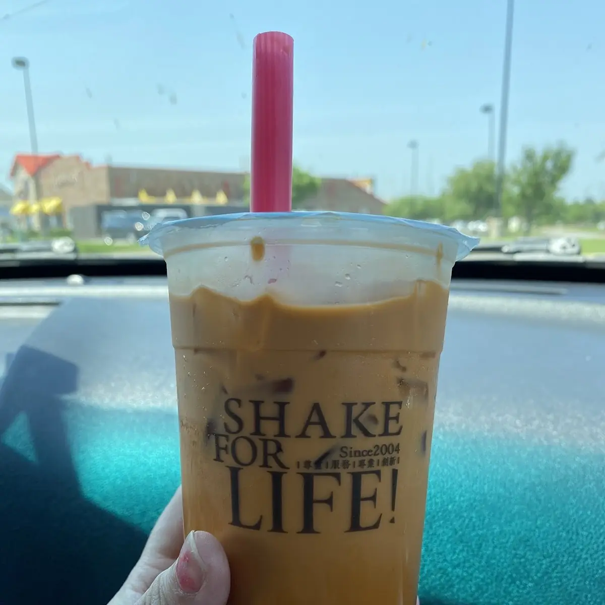 Thai Tea with Boba
