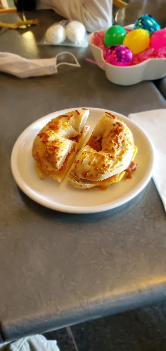 Toasted Bagel Toast Croissant