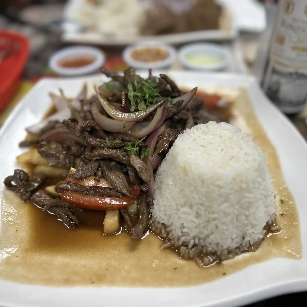 Lomo Saltado Mixto Mixed Sautéed Loin