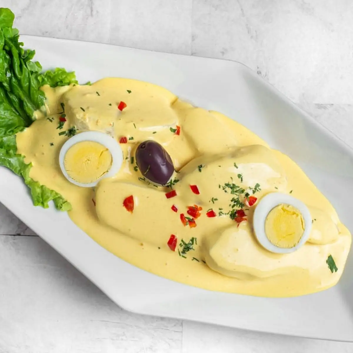 Papa a La Huancaína Huancaina Style Potato