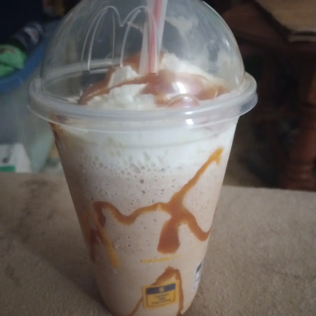 Medium Caramel Frappé