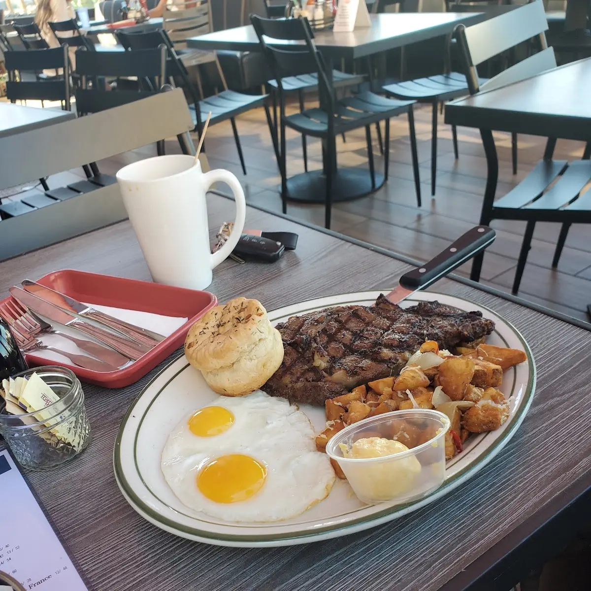 Ribeye Steak and Eggs