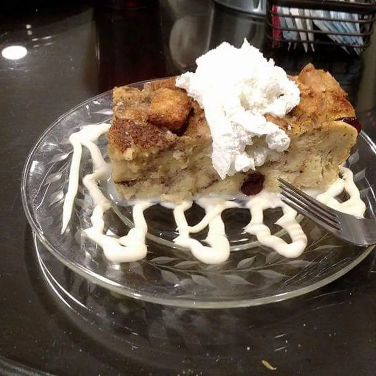 Orange Cranberry Bread Pudding