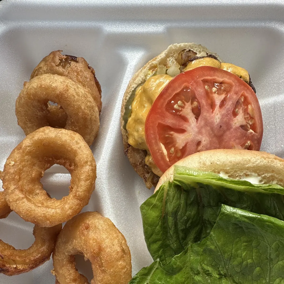 Onion Rings Potato Salad Side Salad