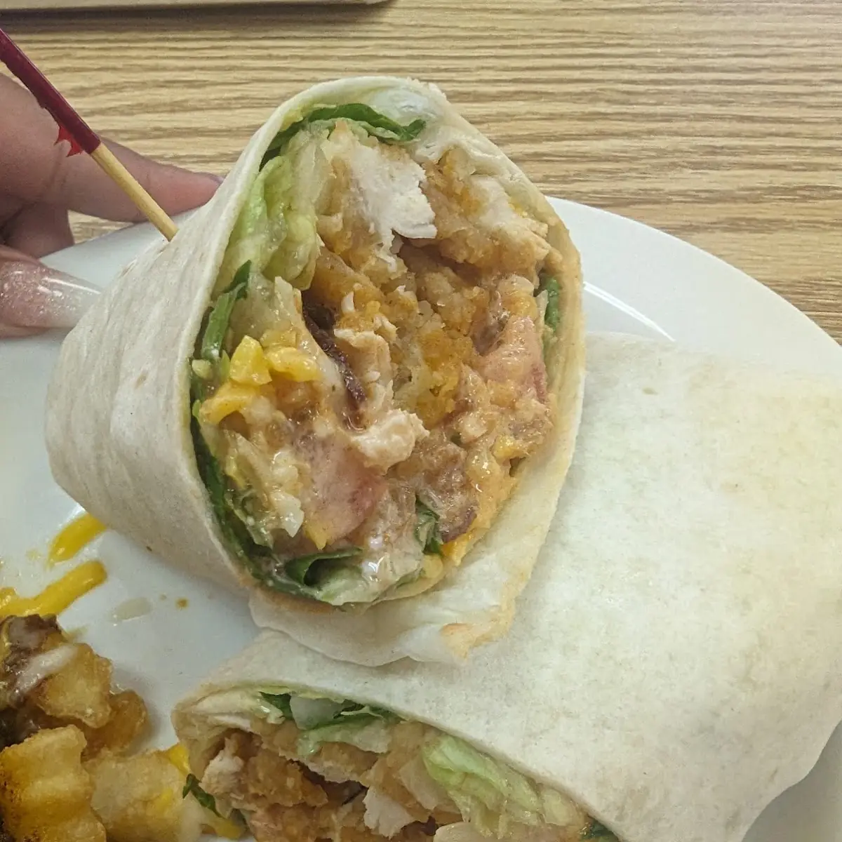 Spicy Chicken Wrap