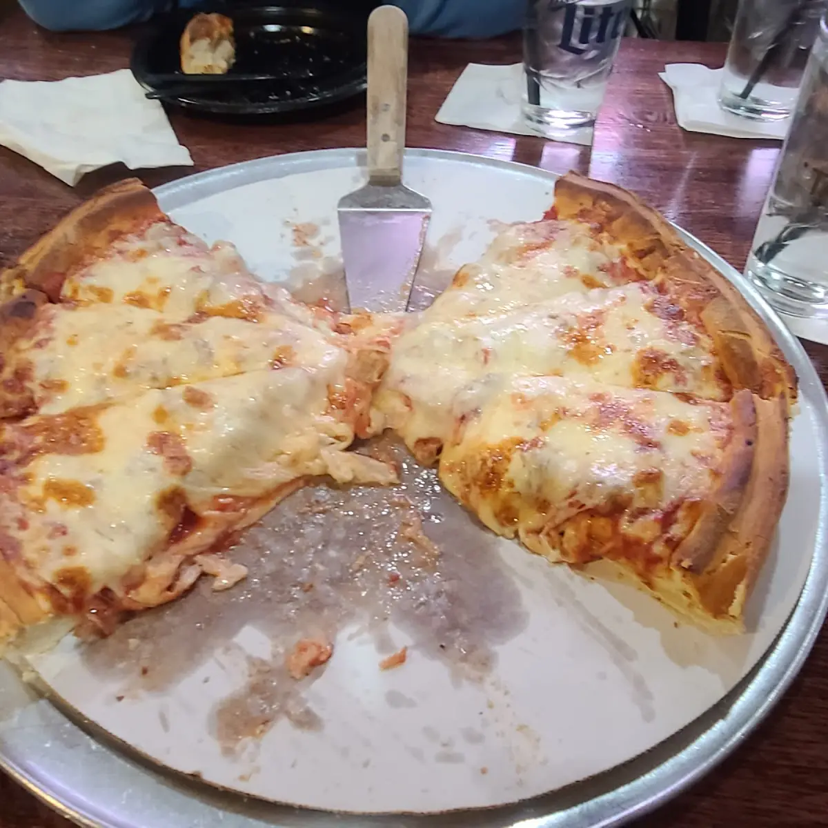 Sausage and Cheese Pan Pizza
