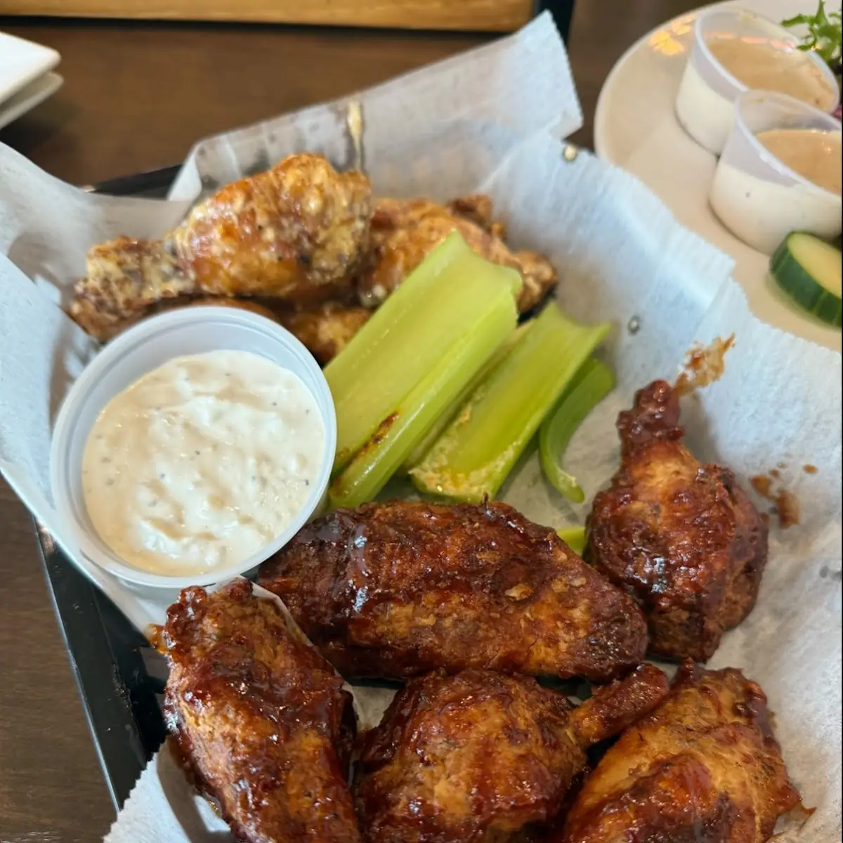 Garlic Parm Wings