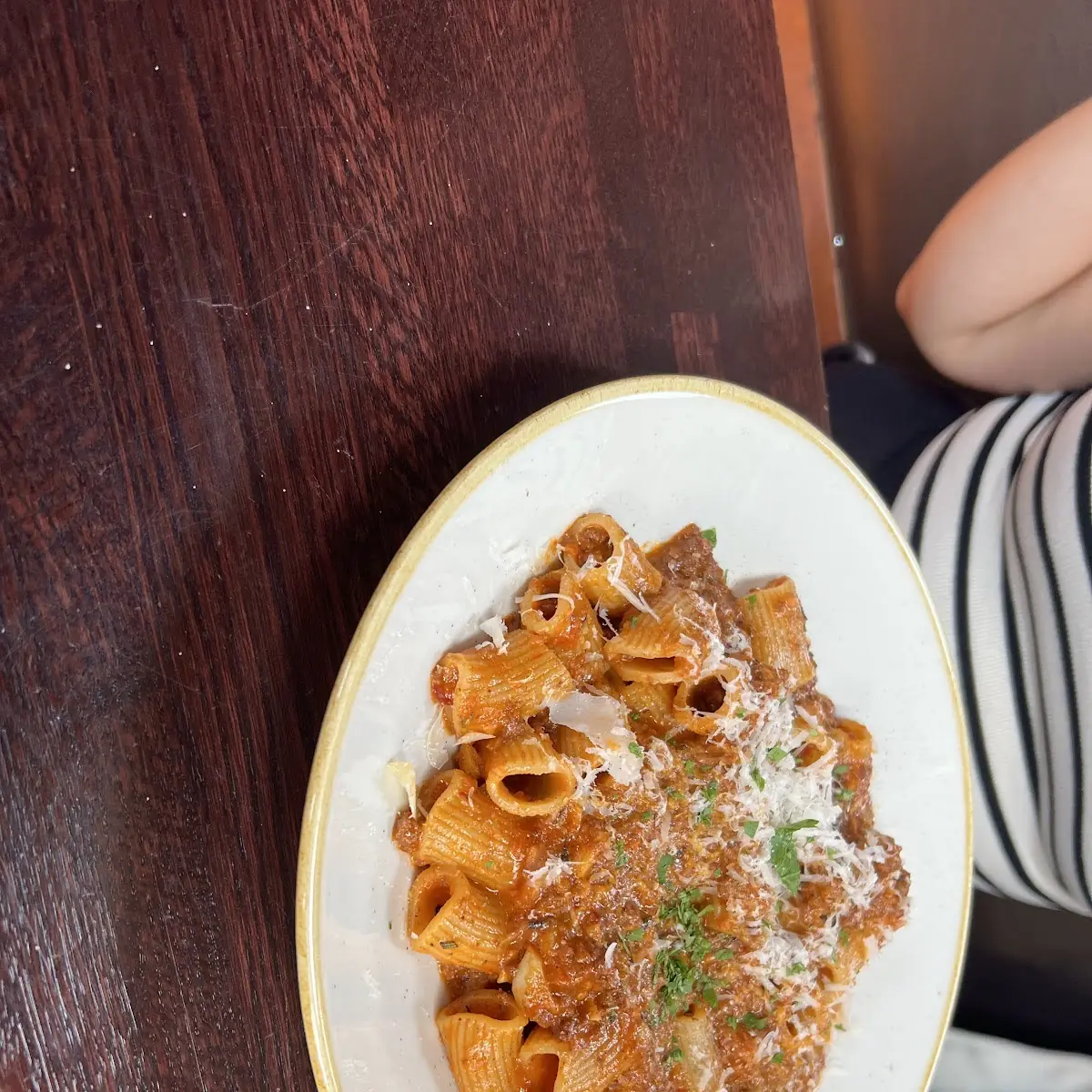 Rigatoni Bolognese