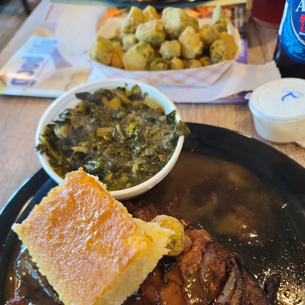 Open Faced Brisket with Mashed Potatoes and Gravy