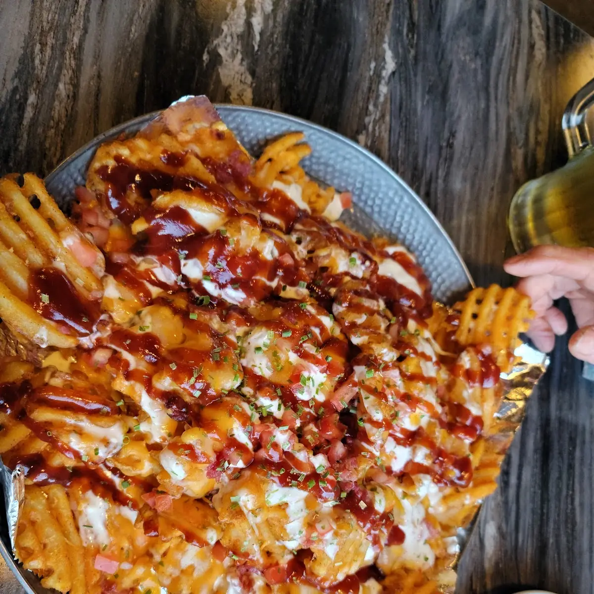 Loaded Waffle Fries