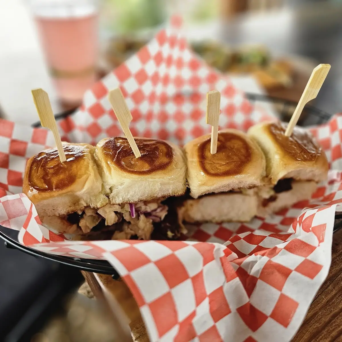 Pulled Pork Sliders with Chips