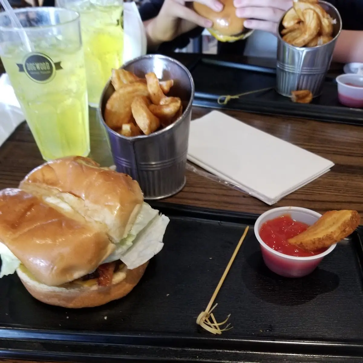 Burger and Fries