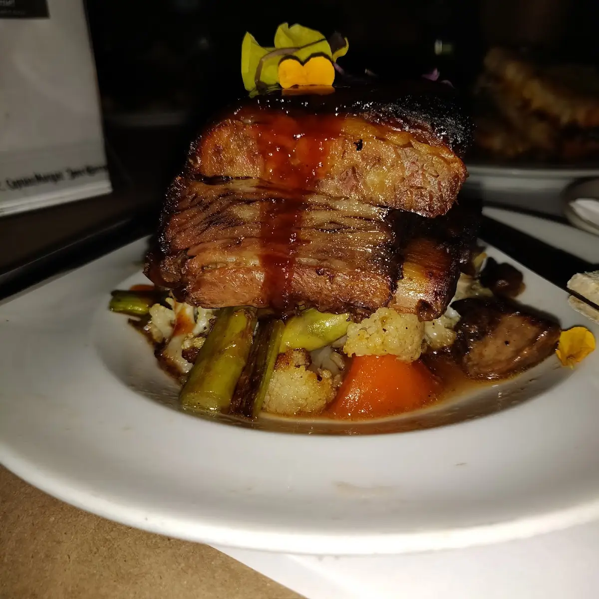 Smoked Veal Short Rib