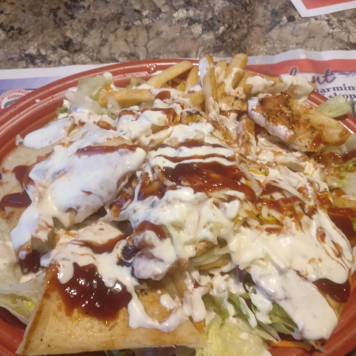 BBQ Chicken Salad