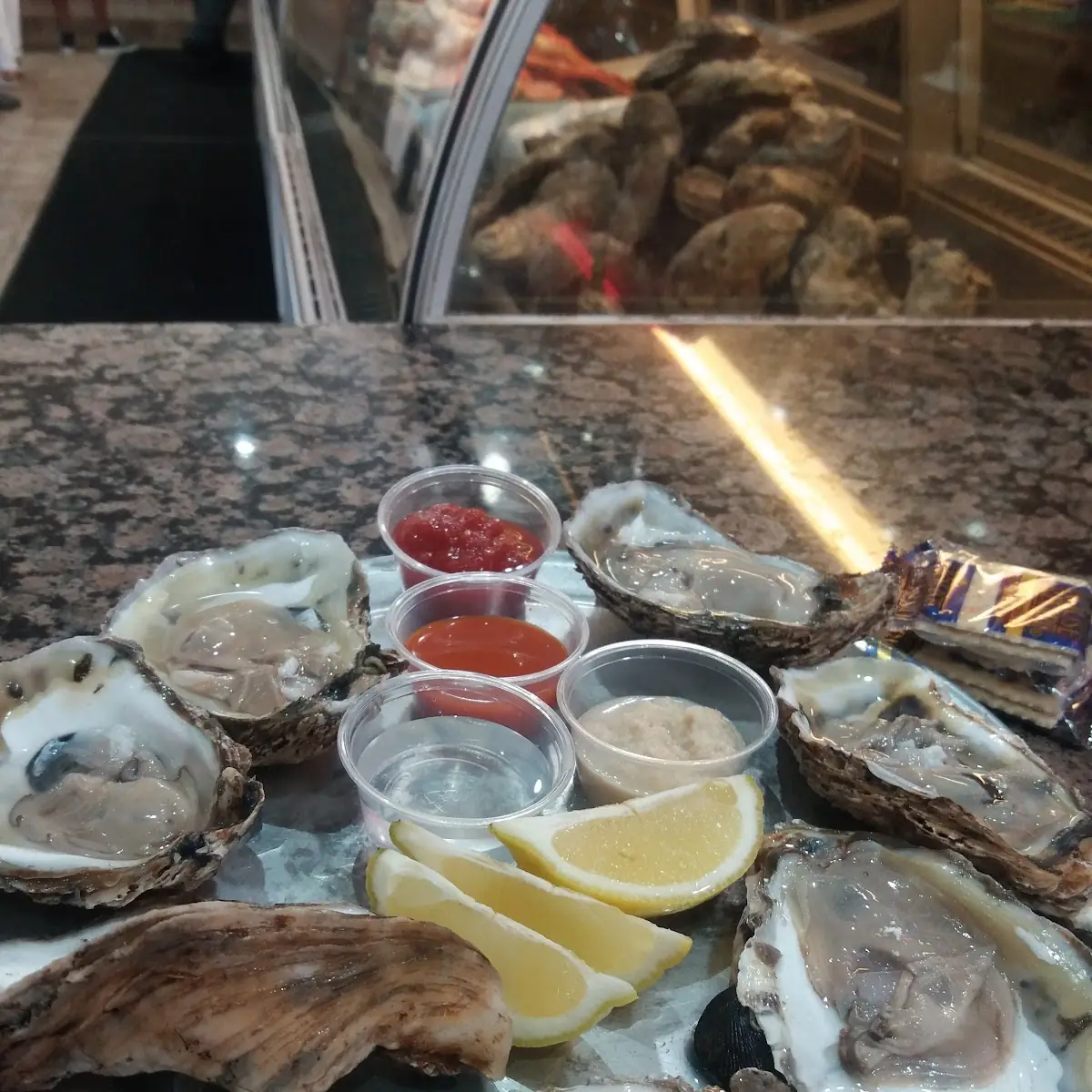Fresh Raw Oysters