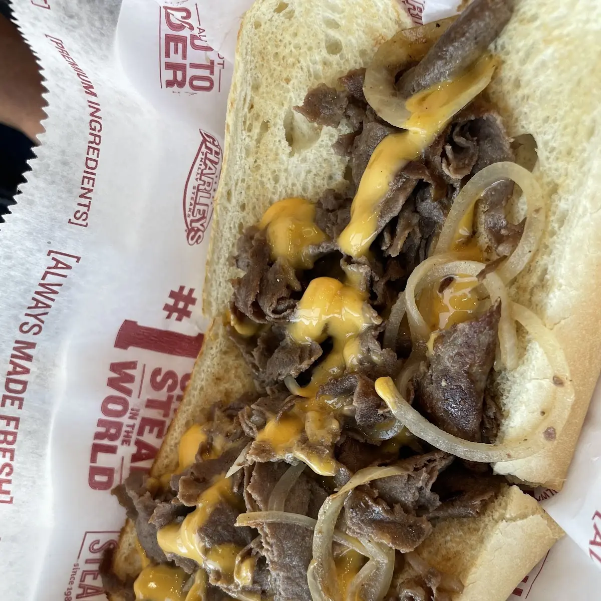 Philly Cheesesteak Sandwich