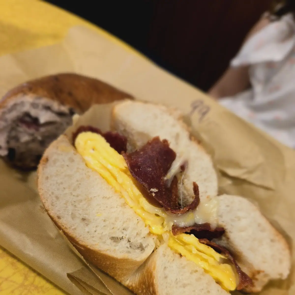 Egg & Cheese and Turkey Bacon