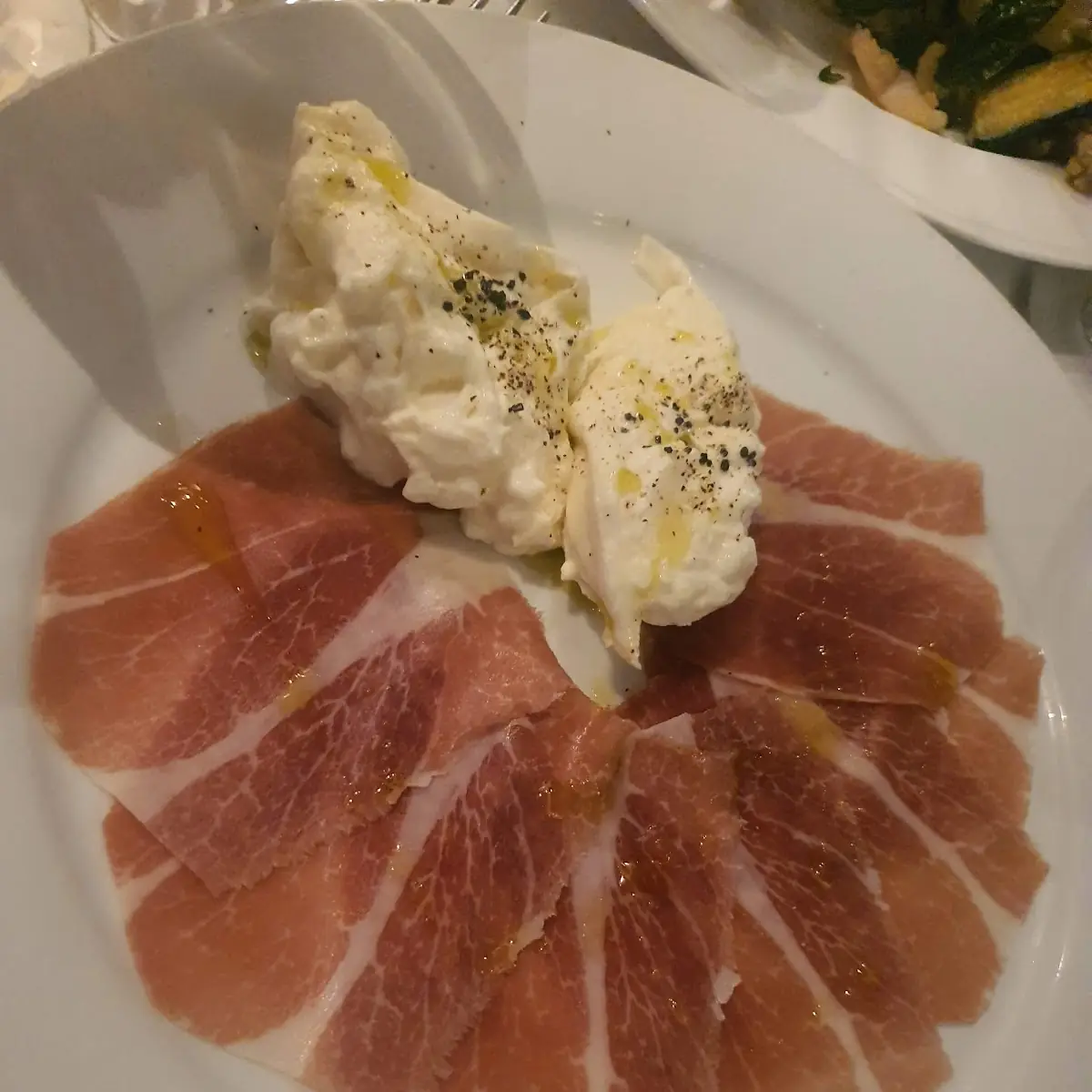 Prosciutto San Daniele E Burrata