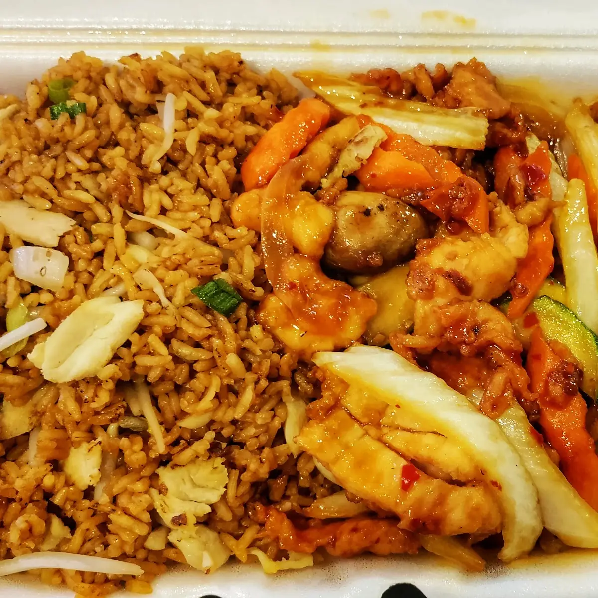 Mongolian Chicken Lunch Special