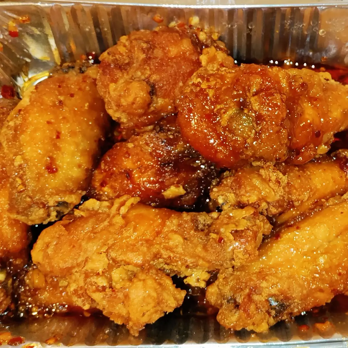 Sweet & Spicy Chicken Wings