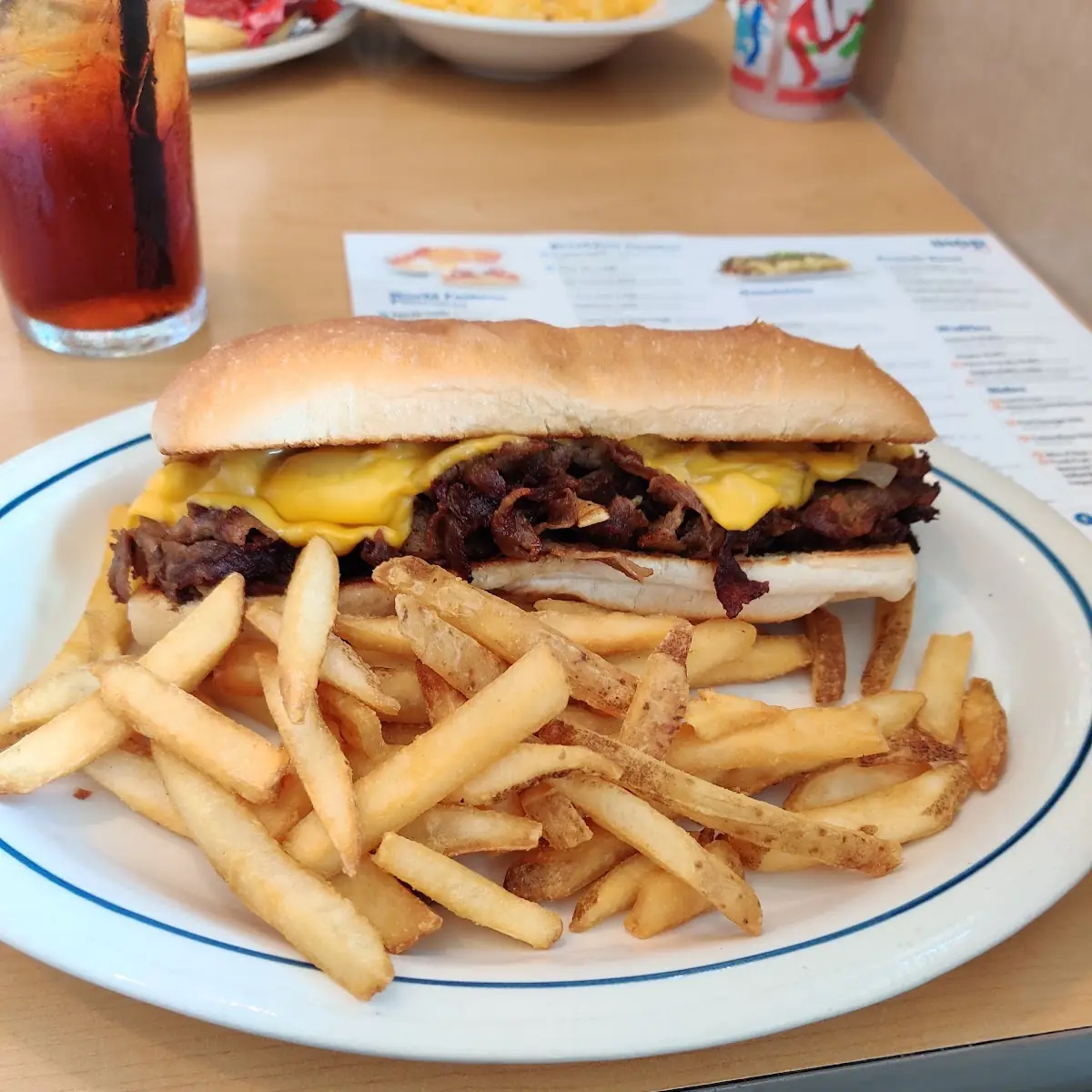 Philly Cheese Steak Sandwich