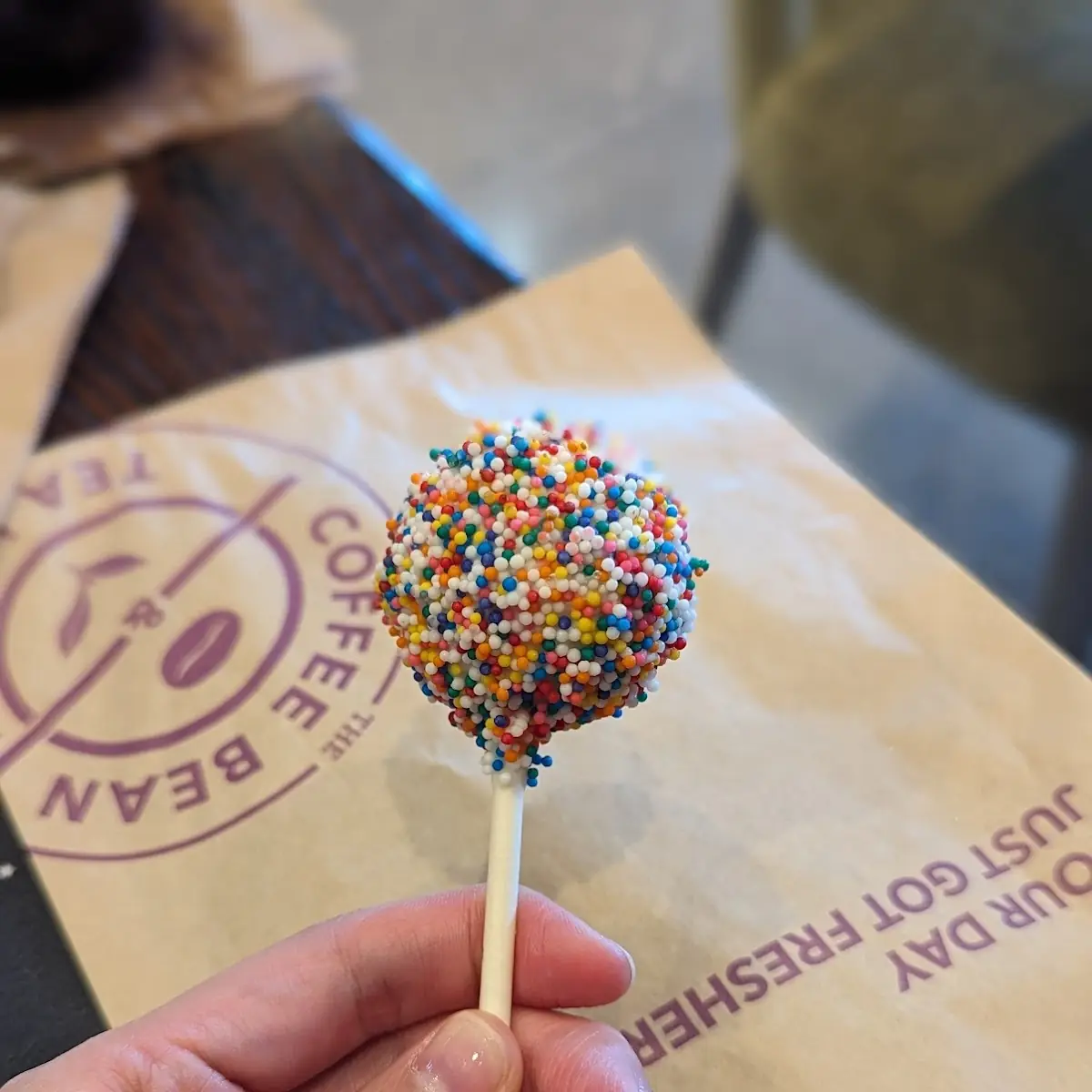 Vegan Vanilla Cake Pop