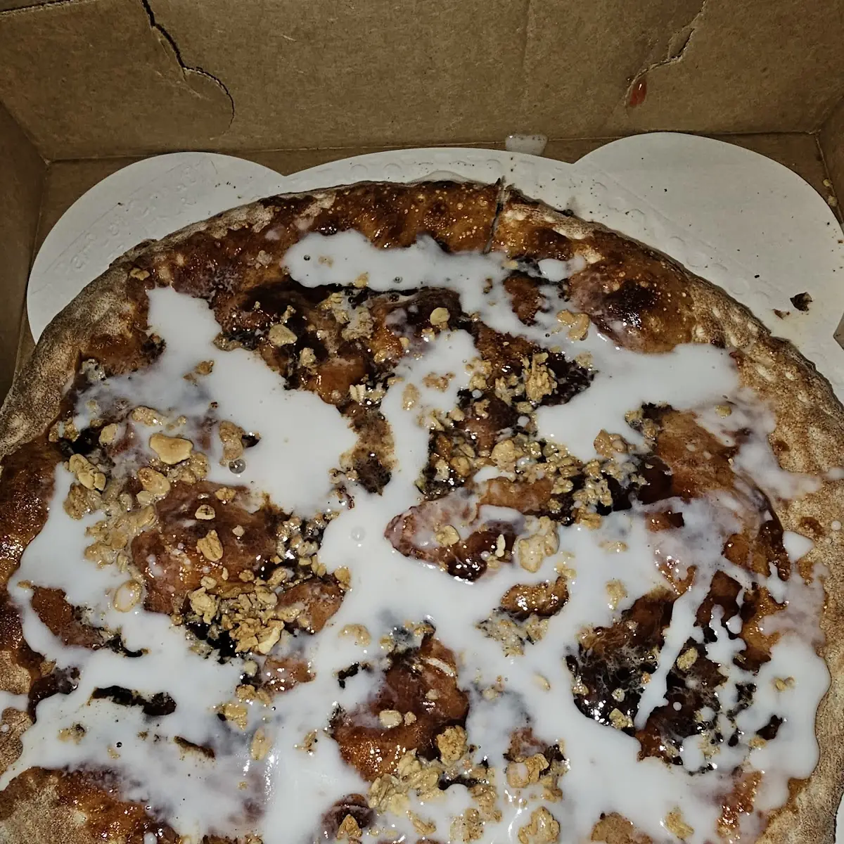 Cinnamon Dessert Pizza