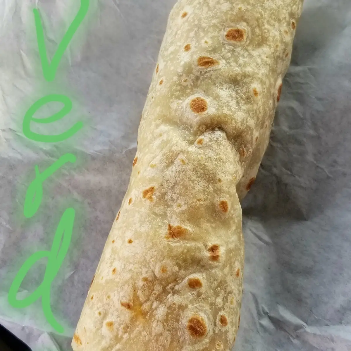 Chile Verde Burrito