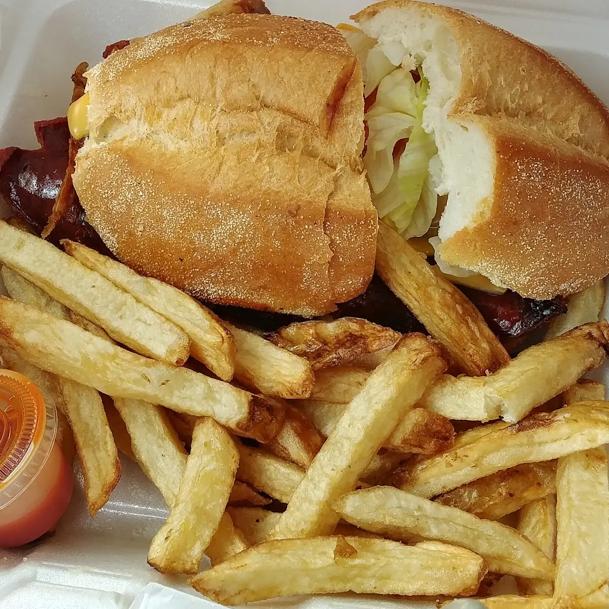 Barbecue Rib Sandwich