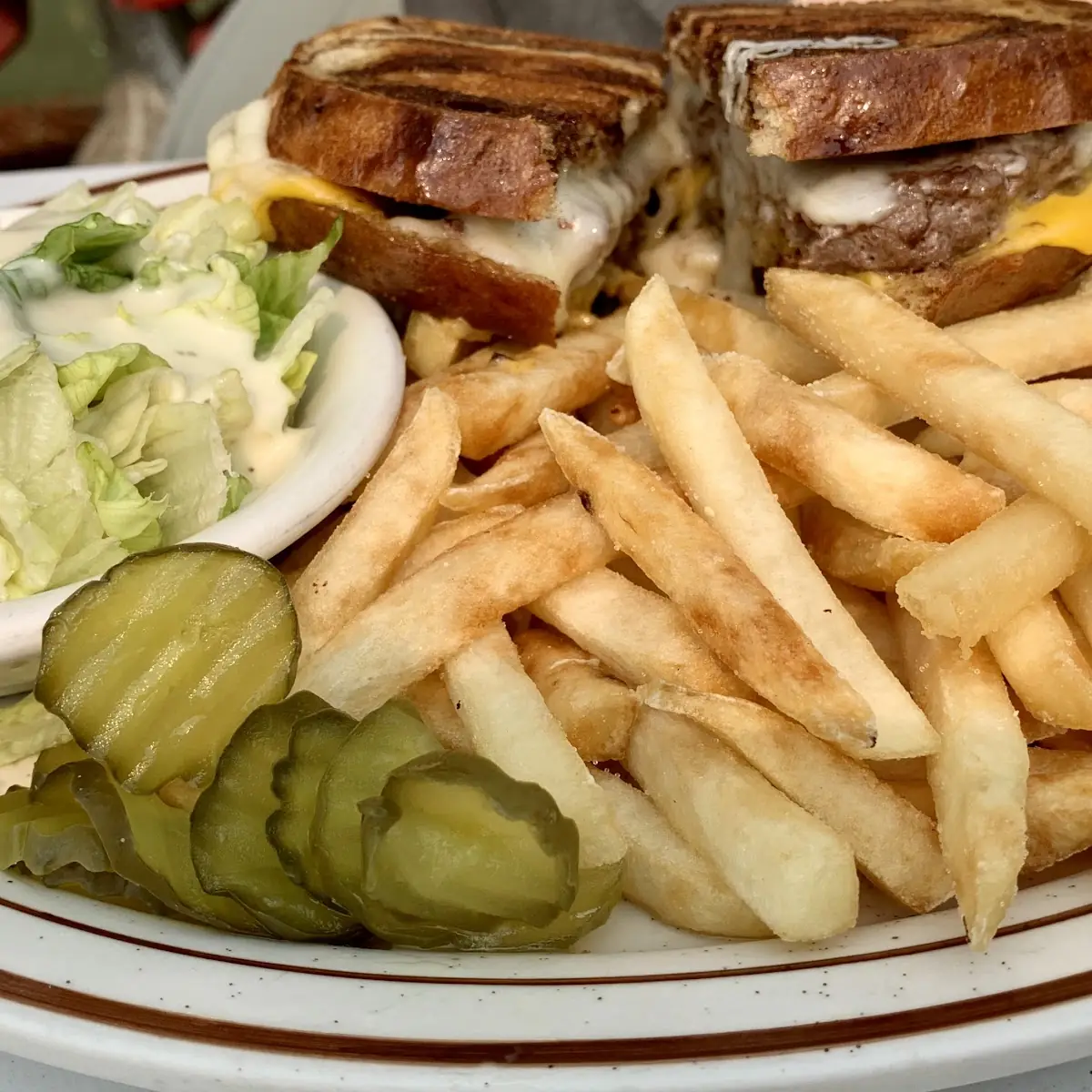 Patty Melt Platter