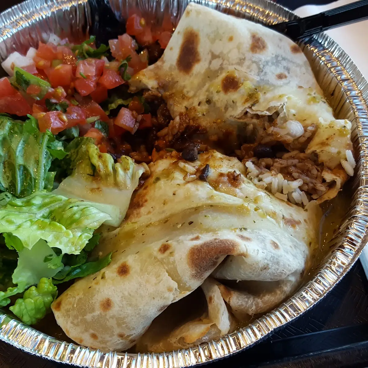 Grilled Chicken Burrito