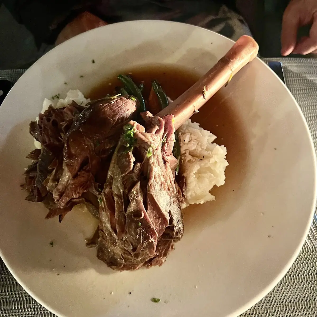 Braised Lamb Shank Oo