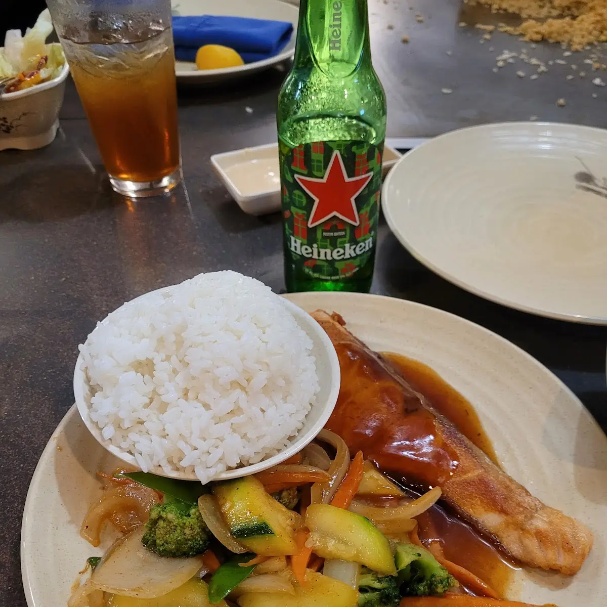 Salmon Teriyaki
