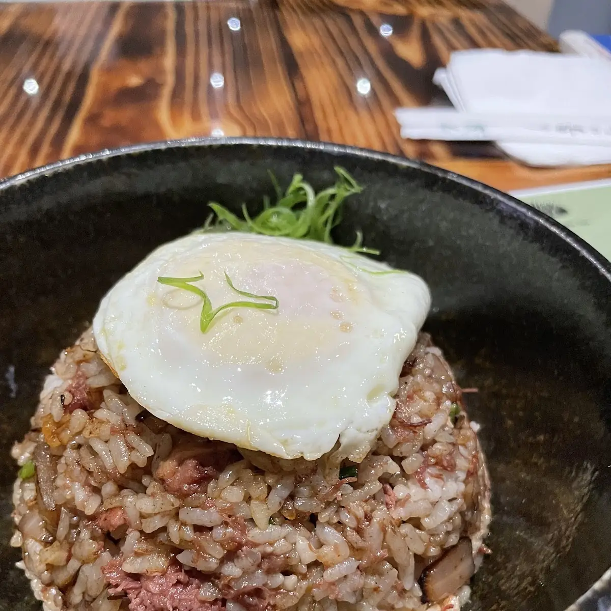 Fried Corned Beef Hash and Eggs