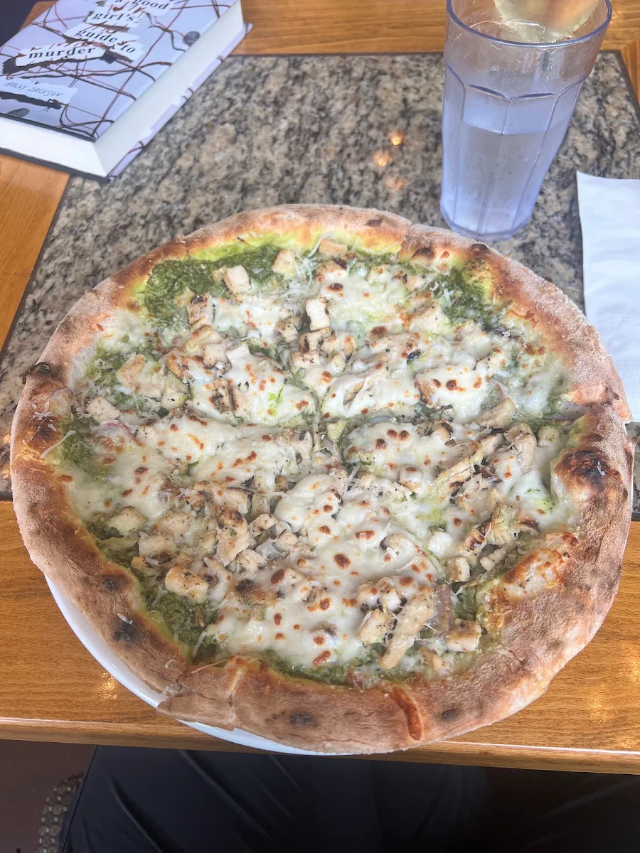 Pesto Chicken Pizza