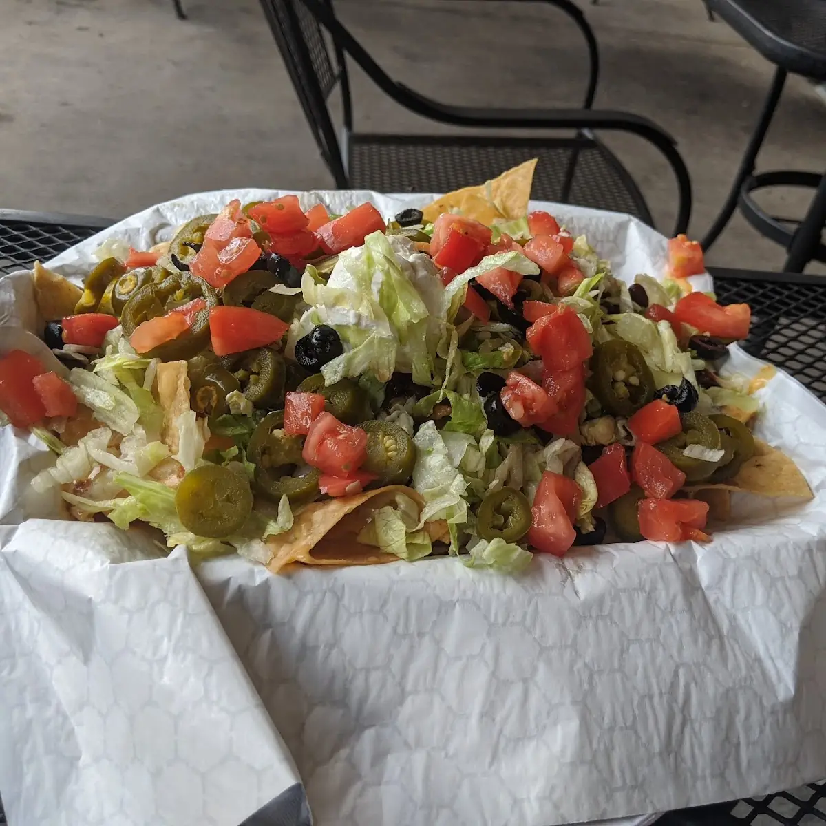Ballpark Nachos with Black Beans