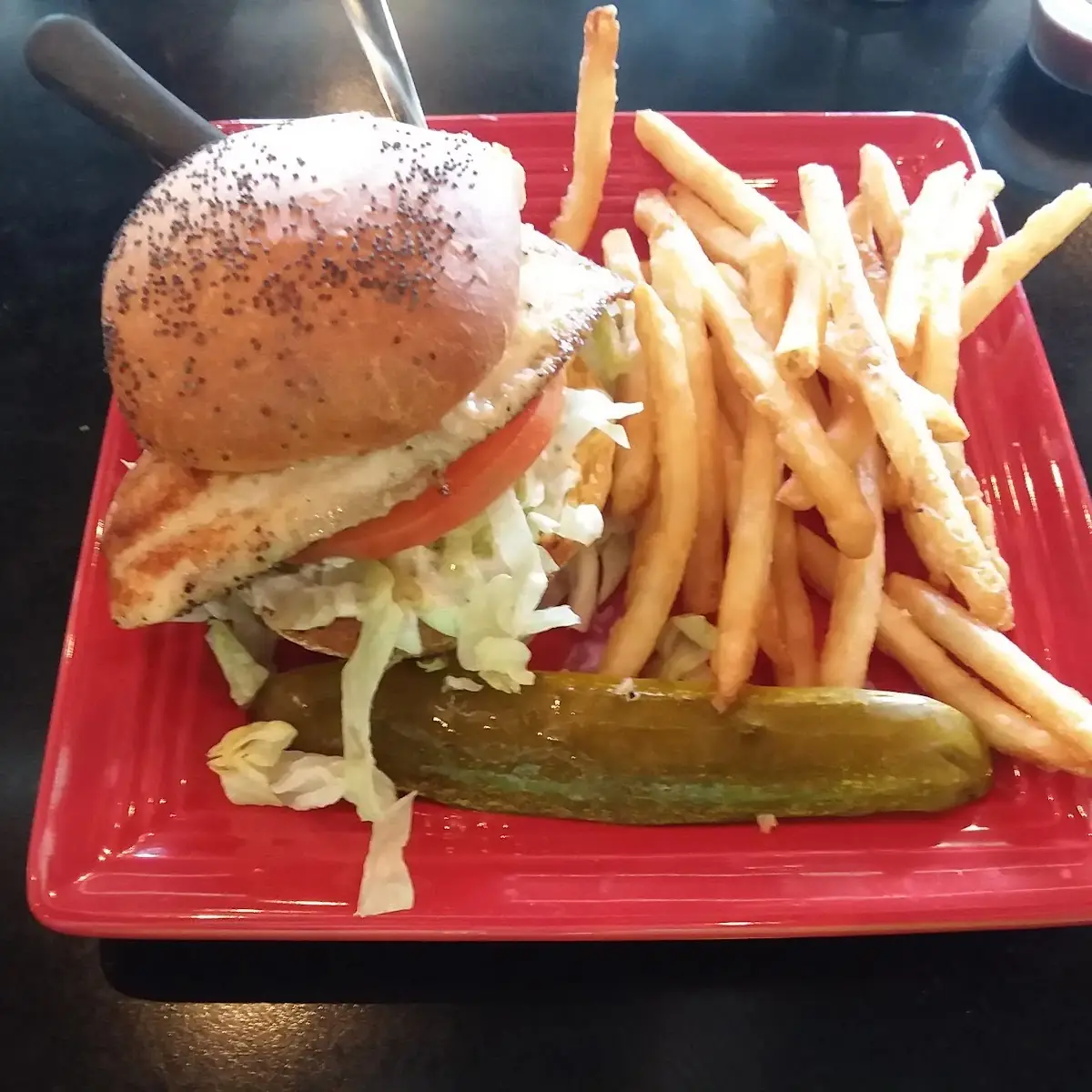 Grilled Fish Sandwich