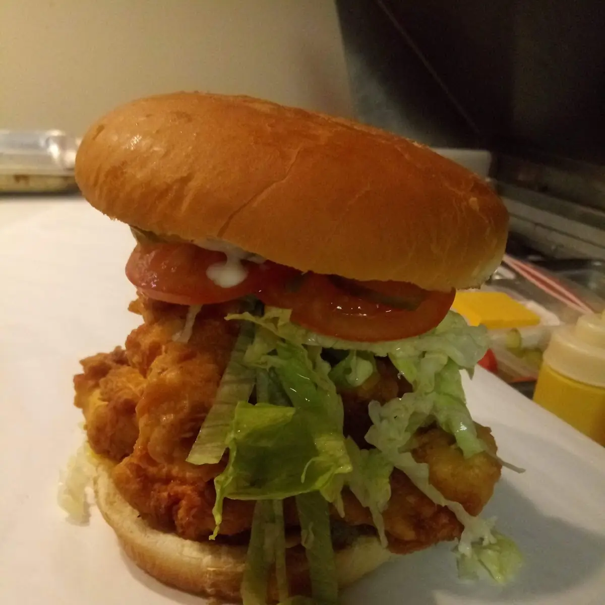 Double Chicken Burger