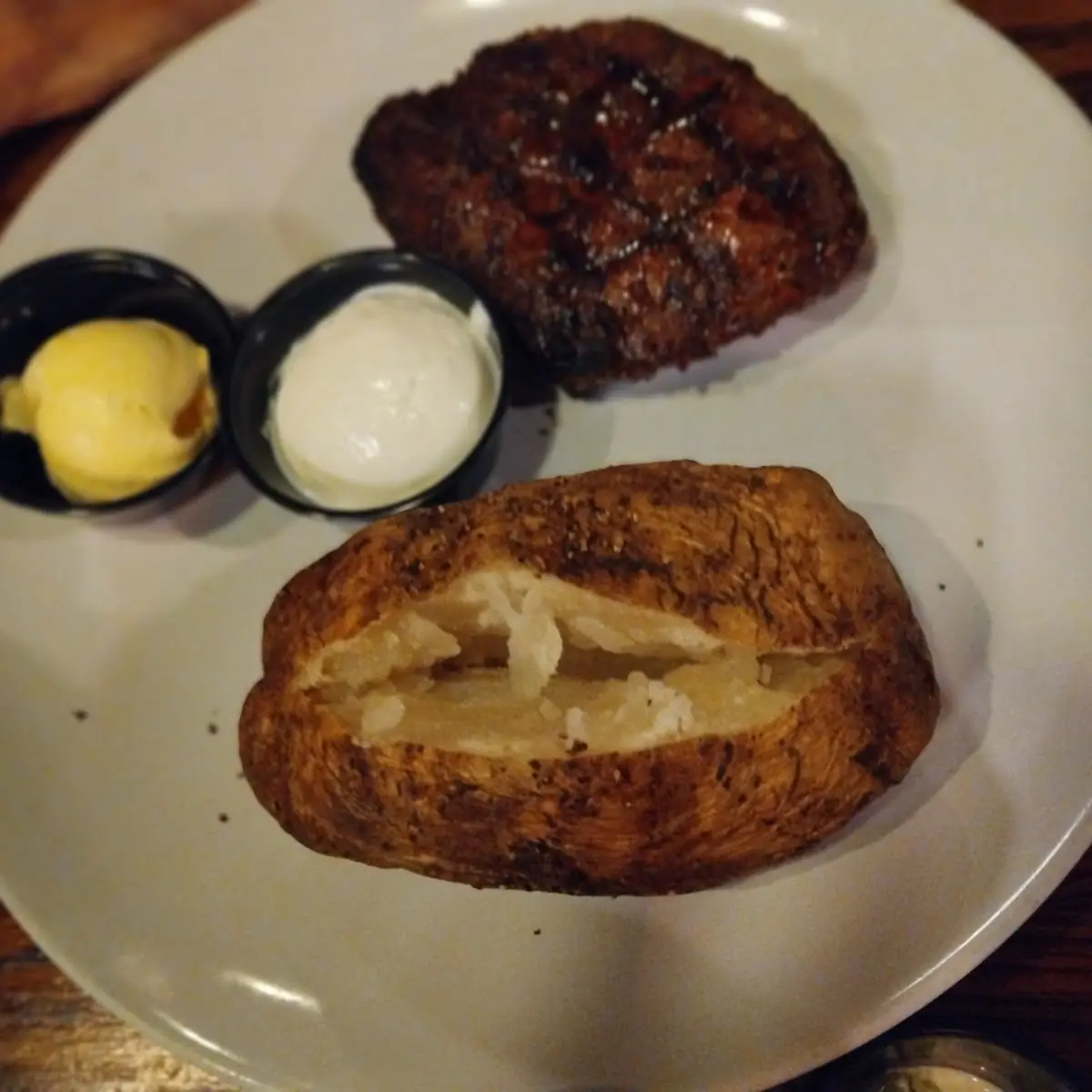 Filet Mignon and Baked Potato
