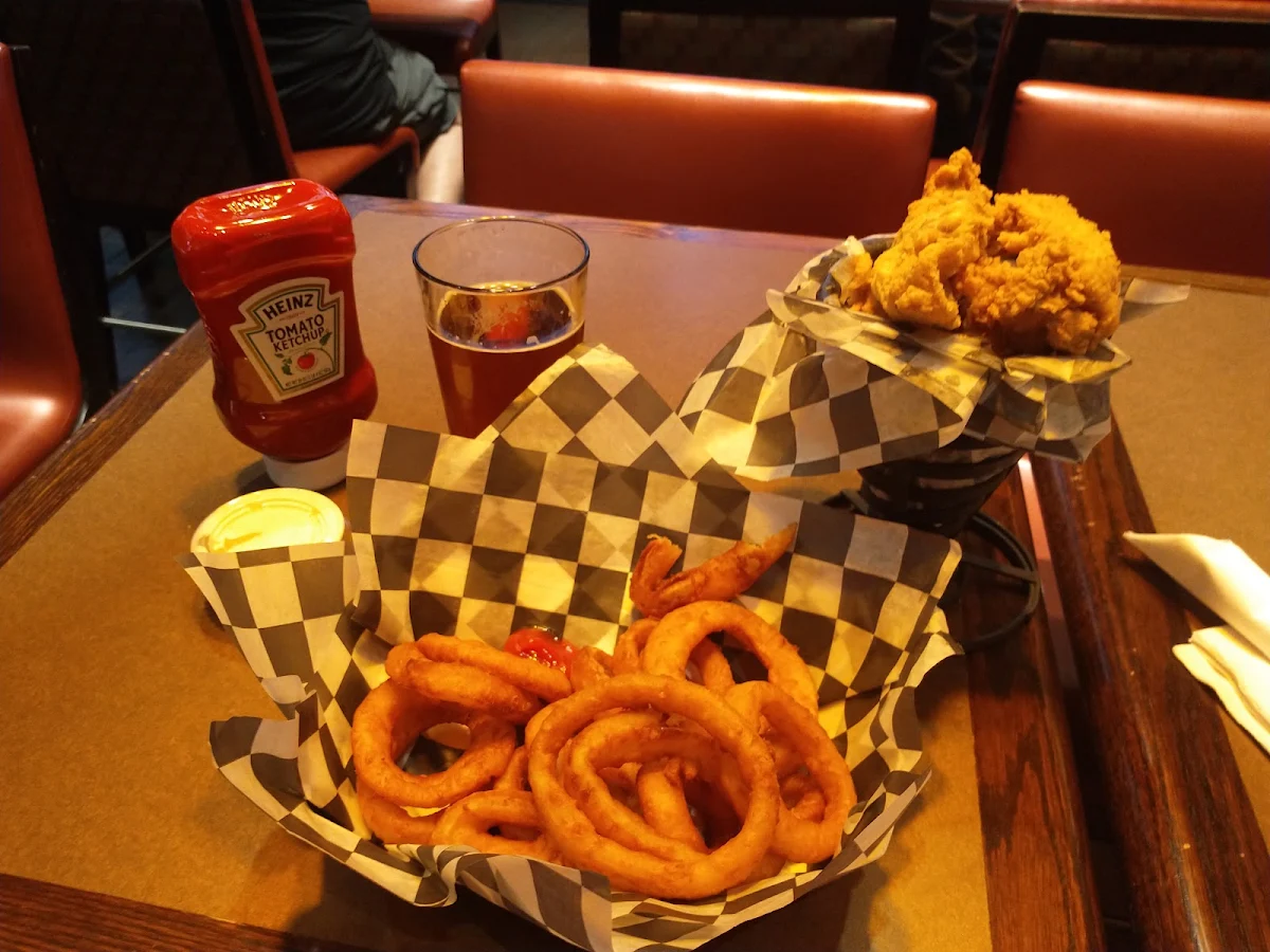 Onion Rings and Fried Chicken Skins