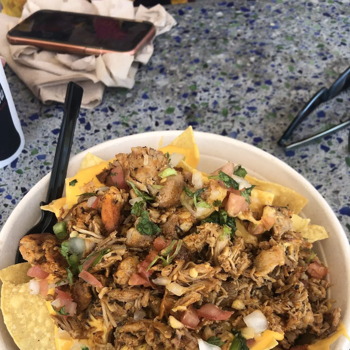 Blackened Chicken Nachos