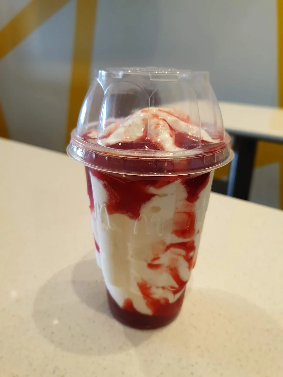 Strawberry Sundae, McDonald's Hurstville South